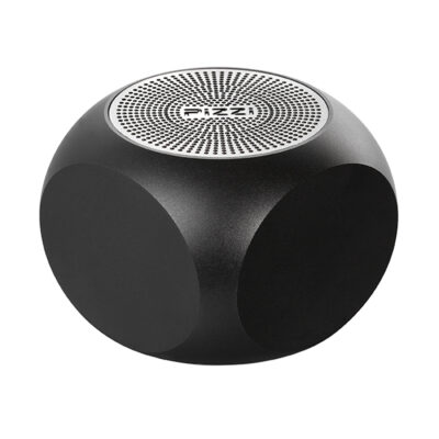 "פיצי בום" PiZZi Boom רמקול Bluetooth עוצמתי 5W במיוחד 58 מ"מ בלבד בצבע שחור
