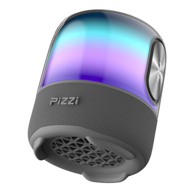 ⁦רמקול PiZZi Thunder Bass עוצמתי 60W סאונד מדהים, תאורת לד מתחלפת עם מיקרופון אלחוטי⁩ – תמונה ⁦4⁩